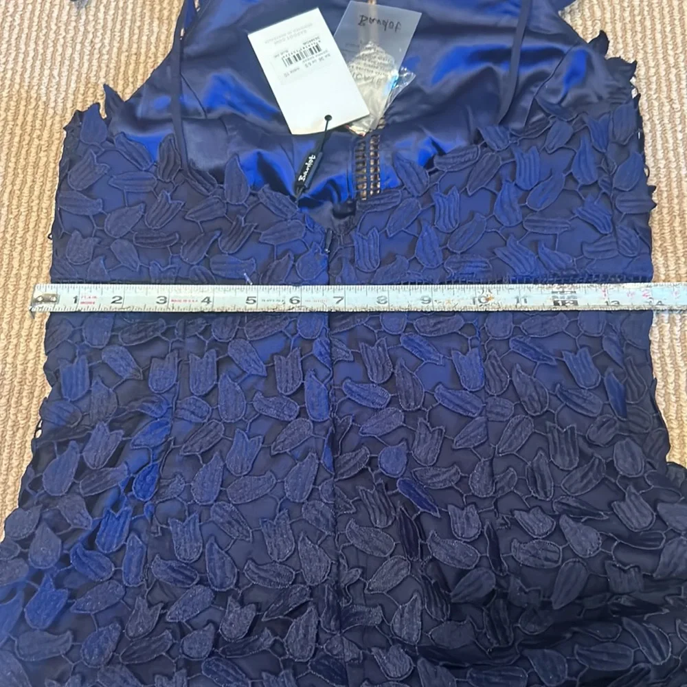 NWT BARDOT gemma dress in blue ink size 6/small - Picture 16 of 16